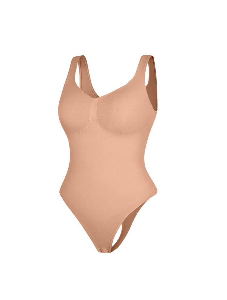 Seamless Sculpt Thong Bodysuit - HeyShape
