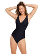 Shapewear V-Neck Swimsuit - HeyShape