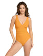 Shapewear V-Neck Swimsuit - HeyShape
